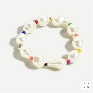 Rainbow Pop Pearl Stretch Bracelet